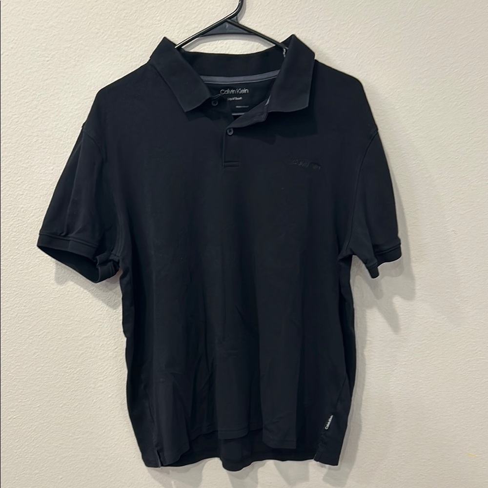 Calvin Klein Black Dress Shirt Elegant and Timeless